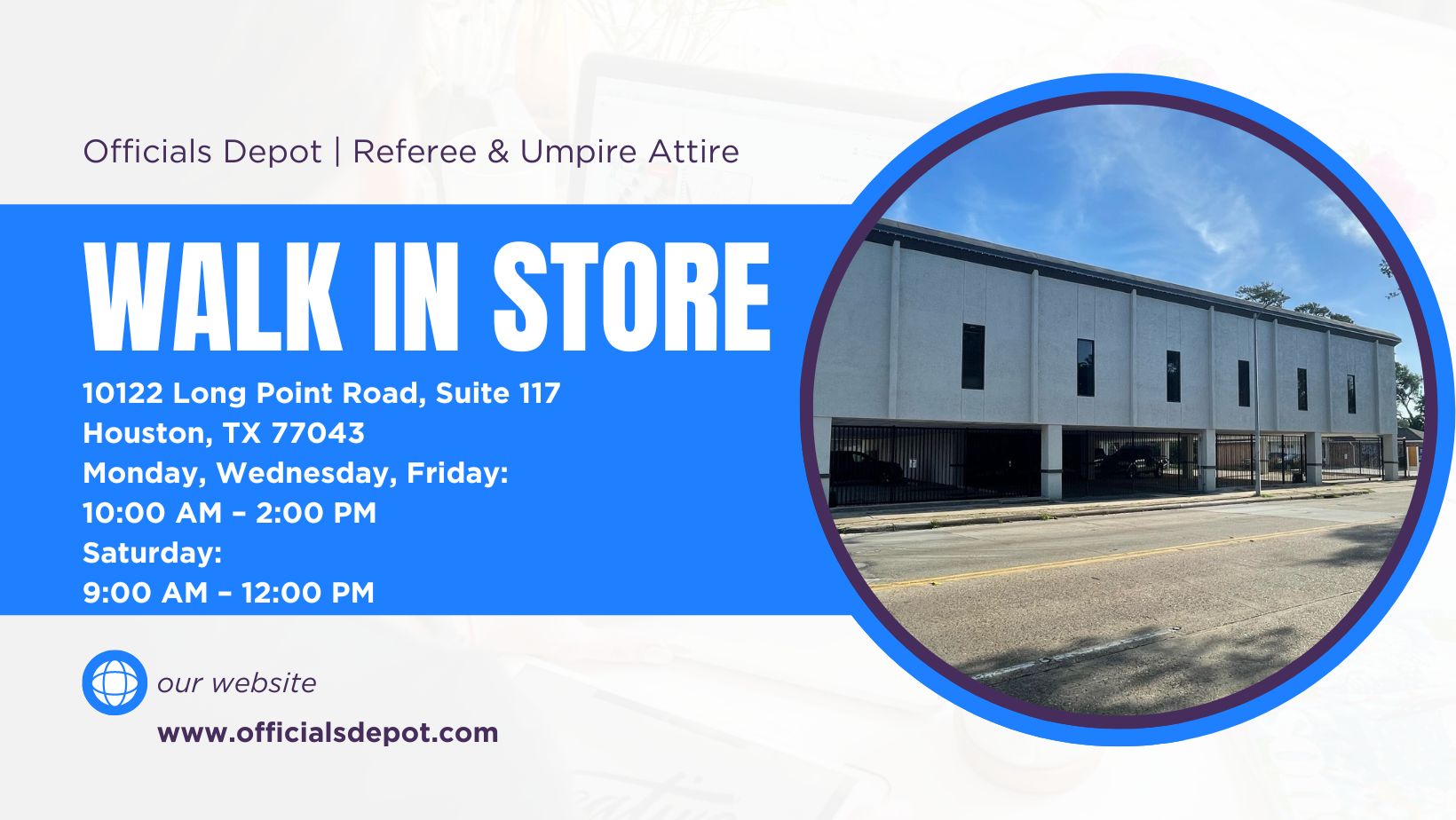 FOR IMMEDIATE RELEASE | Officials Depot Announces New Retail Location in Houston, Texas