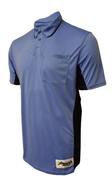 BAS | size M | Short Sleeve MLB Replica Side Sky Blue Panel Shirt