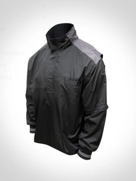 New 2025 | K22 - Honig's 1/4 Zip Pullover Convertible Jacket W/ Grey Shoulder Bar
