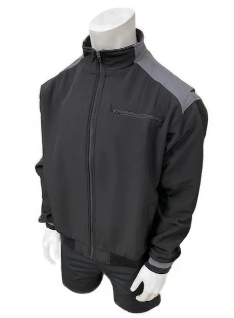 New 2025 | K22Z - Honig's Full-Zip Thermal Jacket Black w/Grey Shoulder Bar