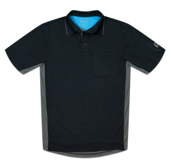 Davis BFX MLB Replica Black with Gray Side Panels Umpire Shirt CLEARANCE / OUTLET- no returns or exchanges.