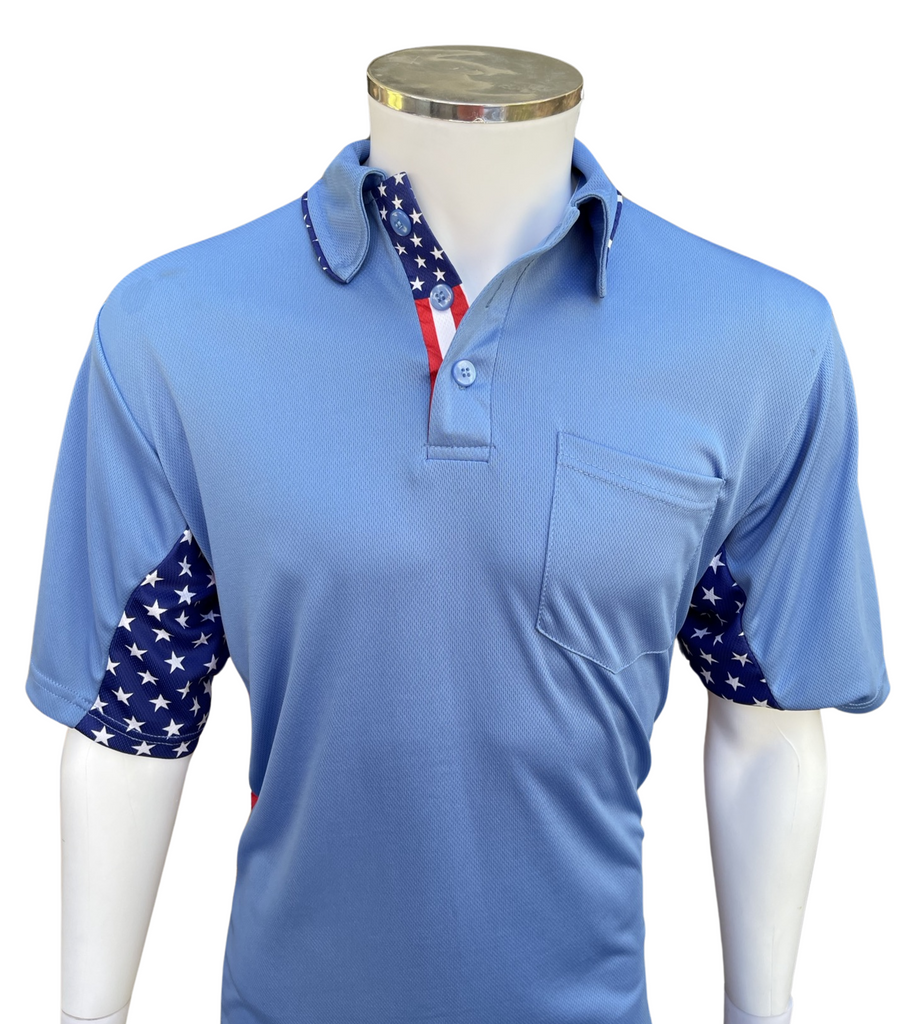 Officials Depot Exclusive Major League Replica Umpire Shirt [Sky Blue