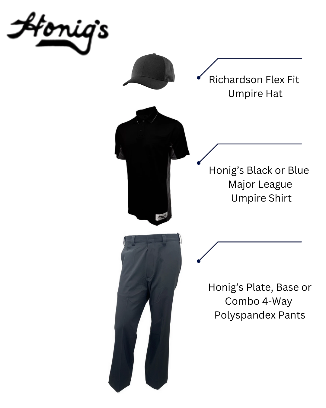 Honig's Umpire Starter Bundle + FREE Shipping