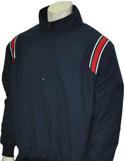 Softball Umpire Jacket - Navy with Red & White Trim - Officials Depot
