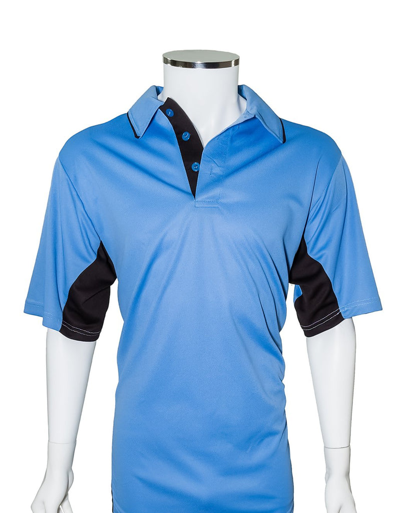 SWAC Current Major League Replica Umpire Shirt Sky Blue with Black S