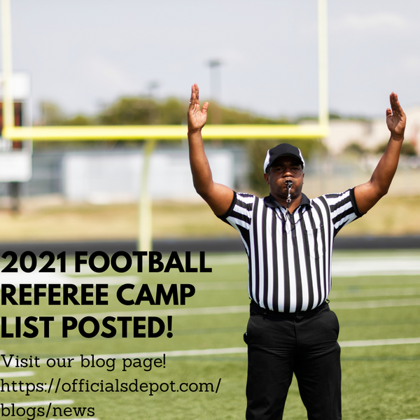 2021 Football Referee Camp List