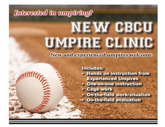 CBCU Houston Beginner & Intermediate Umpire Camp