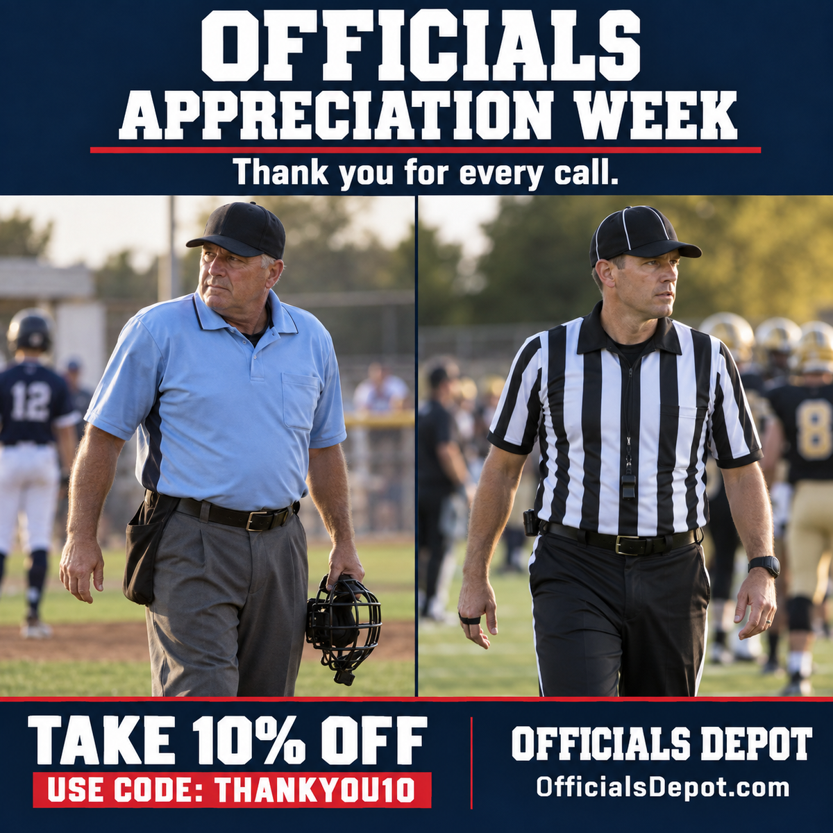 Officials Appreciation Week: Thank You for Every Call