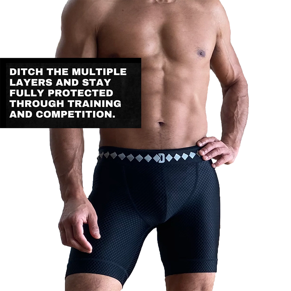 Performance Short With Built In Brief