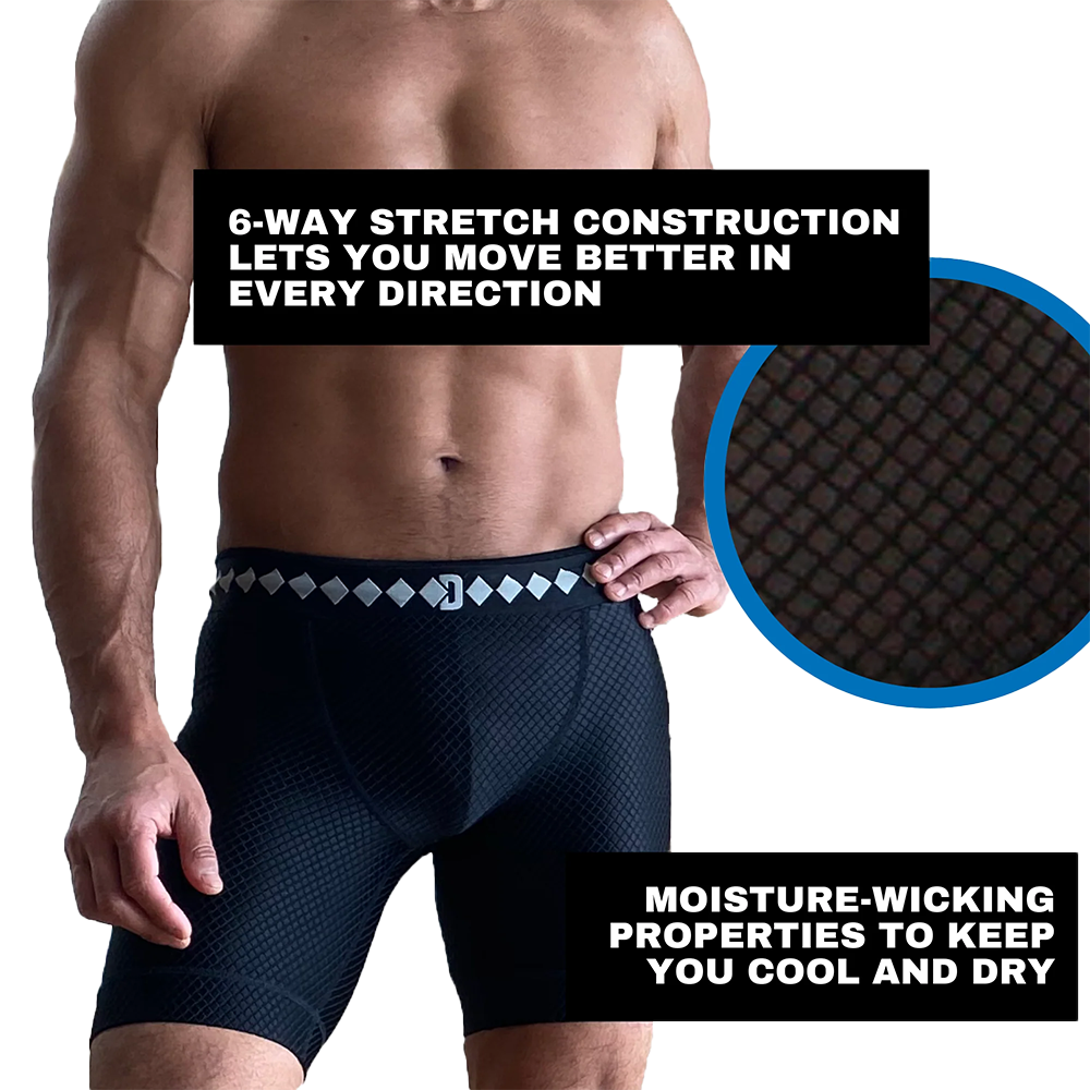 Performance Short With Built In Brief