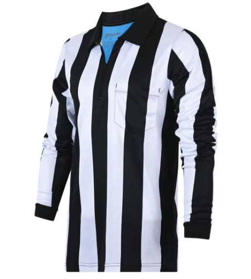 Davis BFX Stripe Football Referee Shirt