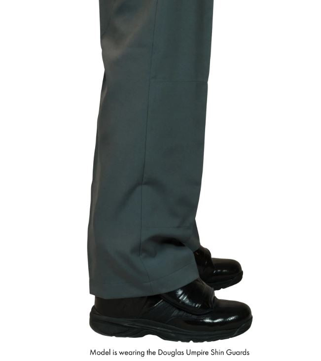 Davis Core Lightweight Flat Front Charcoal Umpire Pant [ Plate & Base ]