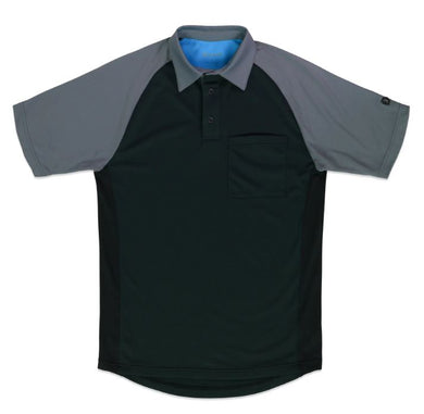 Davis MX3 Black/Charcoal Raglan Sleeve Umpire Shirt