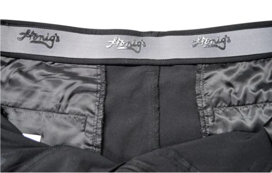 Honig's New Performance All Black Football/Lacrosse Short