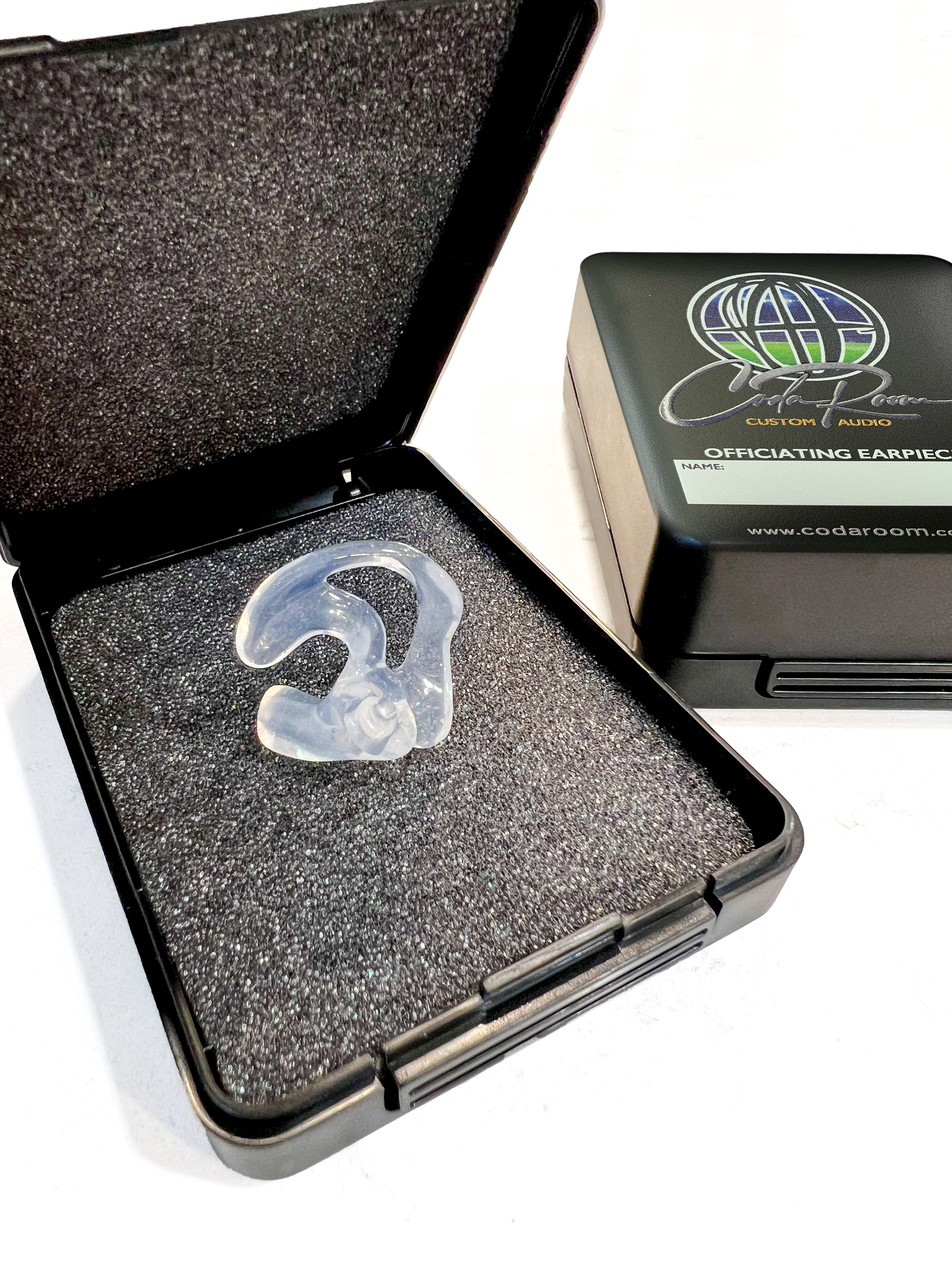 Custom Silicone Radio Earpiece (Compatible with Officiating Airtube Headsets including CT-LAV)