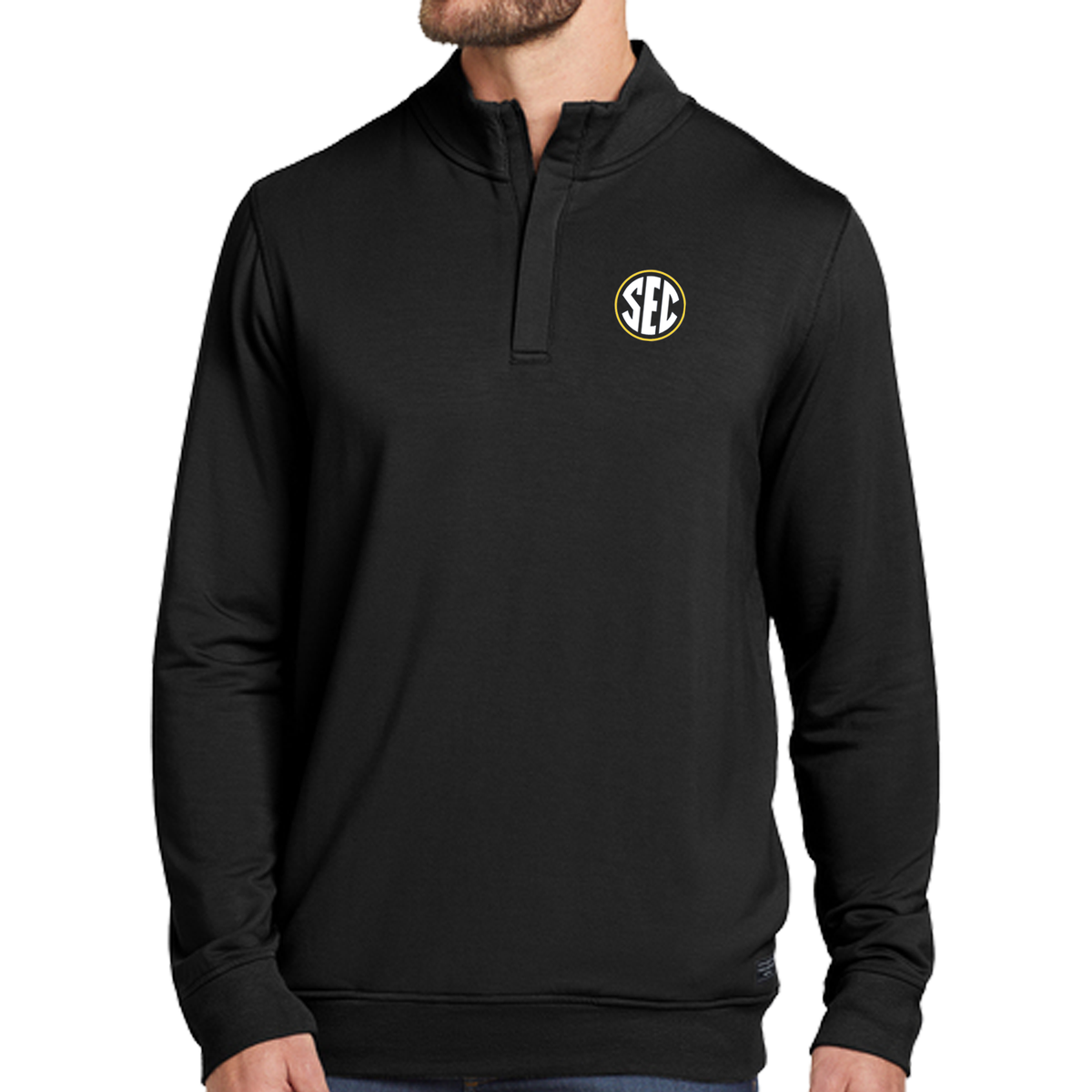 TM Newport Fleece 1/4 Zip SEC Logo