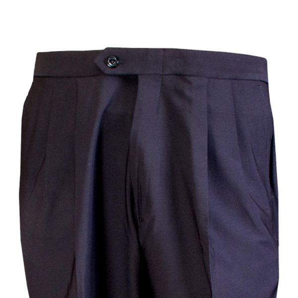 Honig's Women's Cut 4-Way Stretch Pleated Beltless Slack