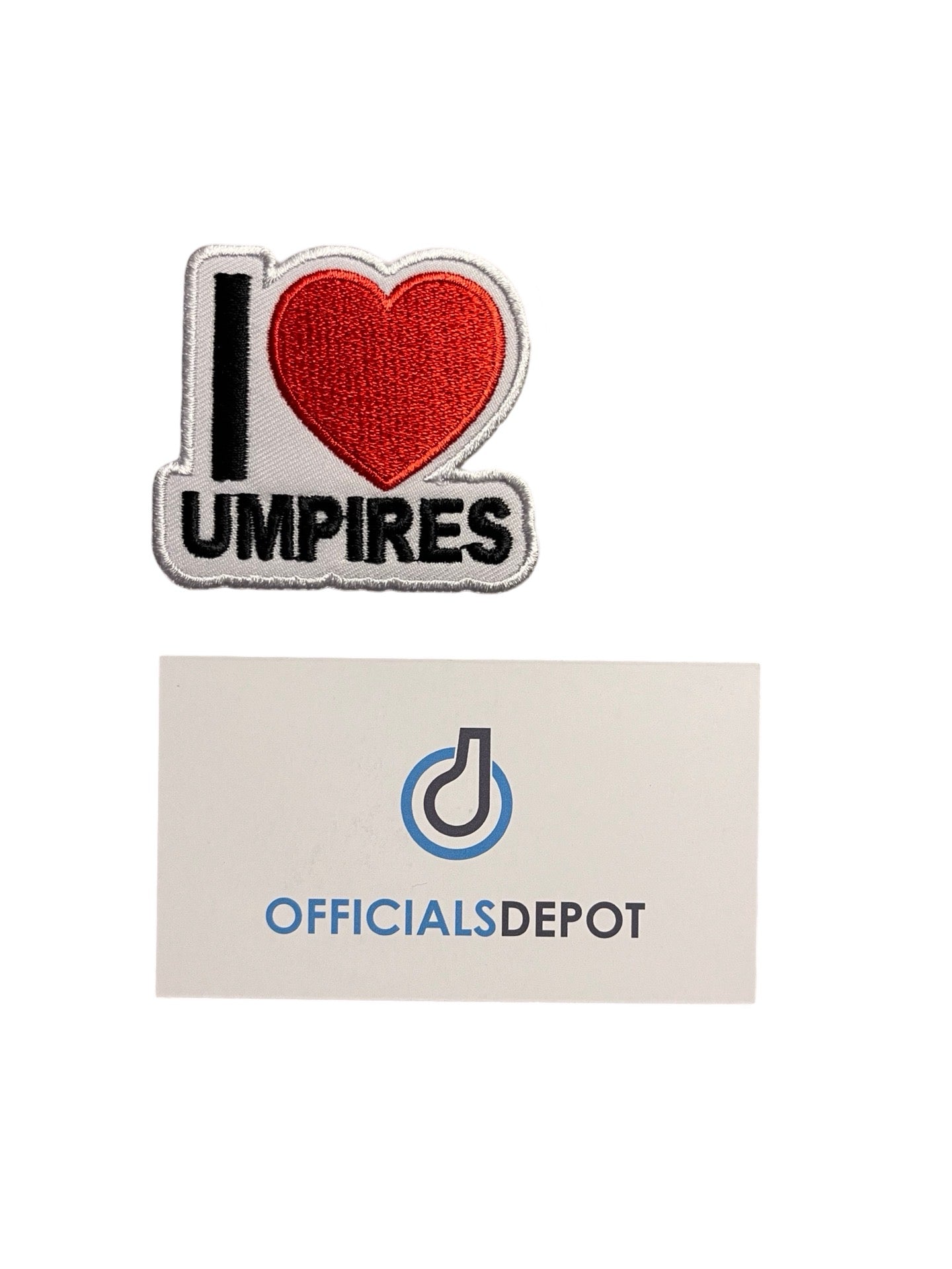 I ❤️ Umpires Patch ( I Love Umpires )