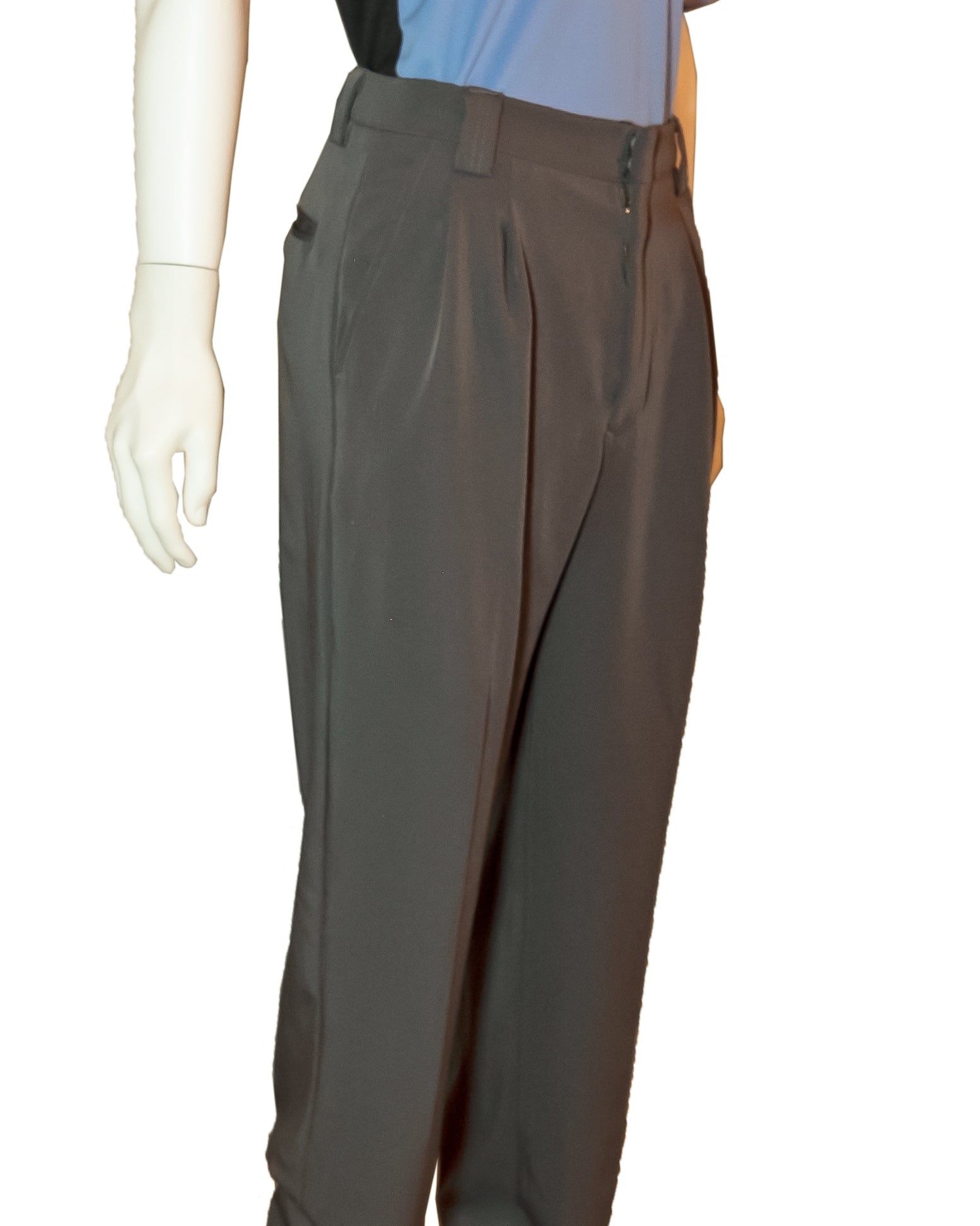 Officials Depot Poly Spandex Umpire Plate Pants - Charcoal Gray BLL6.2 - Officials Depot