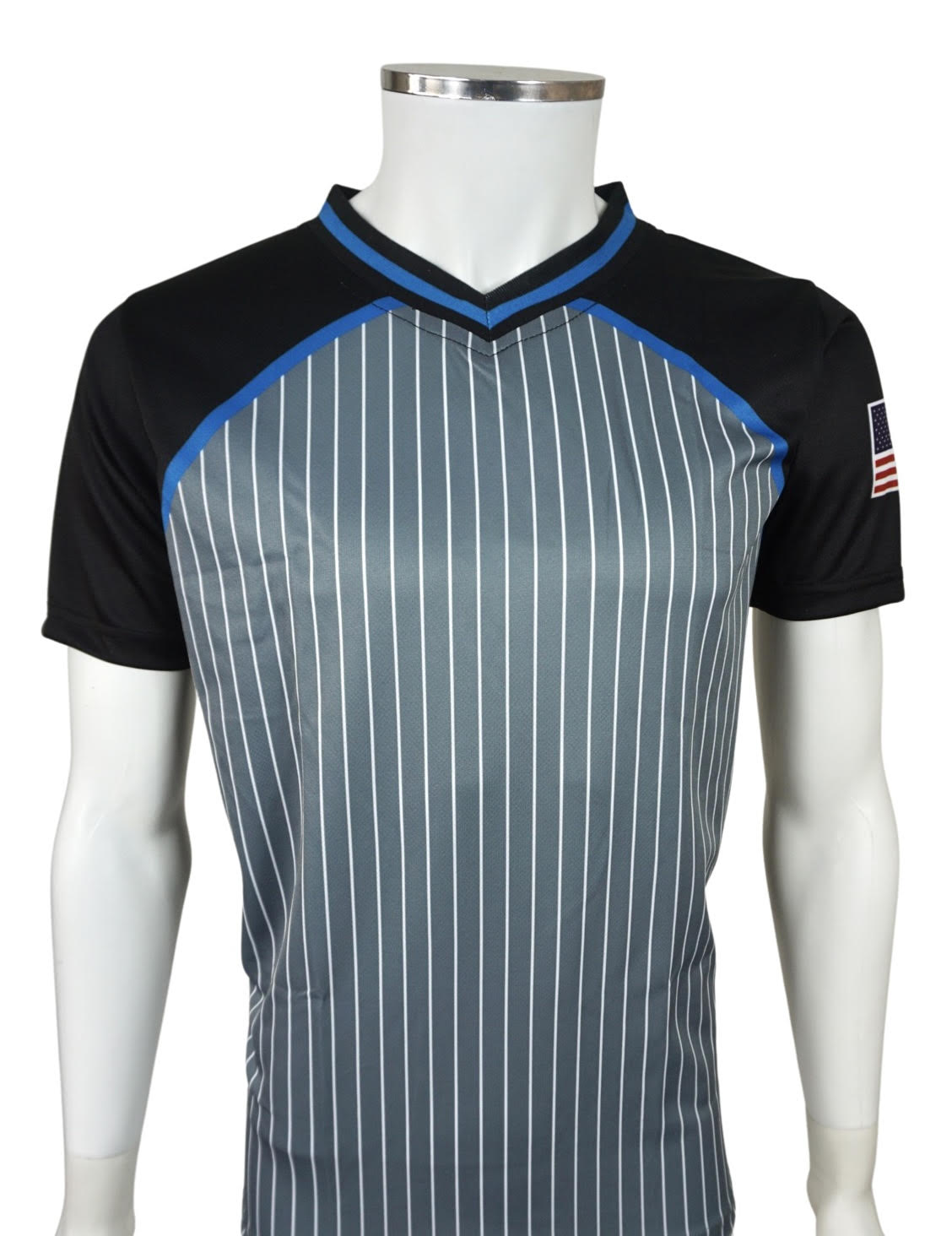 New NCAA/College WOMENS V-Neck Basketball Sublimated Referee Shirt [WOMENS SIZES , Runs very small, no refunds/exchanges]