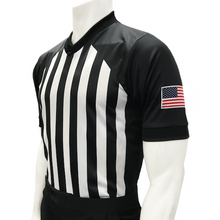 New College Approved V-Neck Basketball Sublimated Referee Shirt - Officials Depot