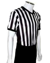 V-Neck Basketball Referee Shirt with SIDE PANELS - Officials Depot