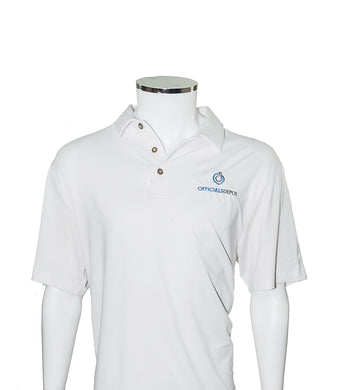 Performance Microfiber Polo With Officials Depot Logo - Officials Depot