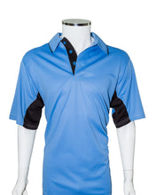 American Association Performance Umpire Shirt - Sky Blue with Black Panels - Officials Depot