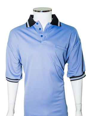 Major League Umpire Shirt - Polo Blue (CLEARANCE) - Officials Depot