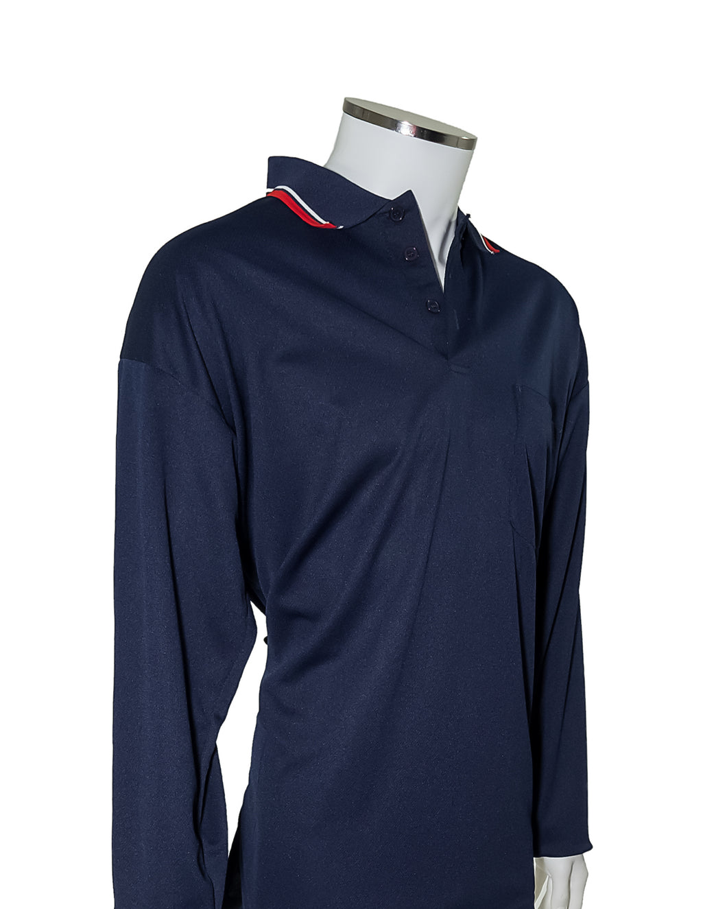 Major League Umpire Shirt - Long Sleeve Navy - Officials Depot
