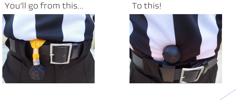 football officiating gear The Clasp (Football Referee Flag Accessory)