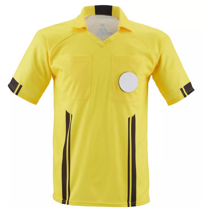 BRAVA YELLOW New USSF Pro Soccer Referee Jersey