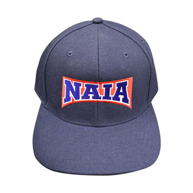 National Association of Intercollegiate Athletics -Navy Blue- (NAIA) Fitted Umpire Hat | Plate | Combo | Base